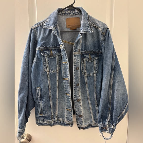 American Eagle Outfitters Jackets & Blazers - American Eagle Denim balloon sleeve boyfriend Jacket